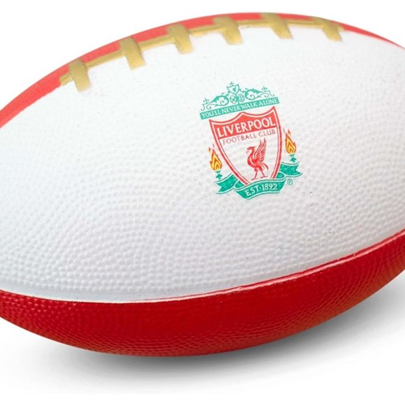 Liverpool FC American Foam Football 6 Inch - Picture 1 of 6